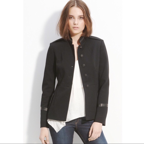 rag & bone Jackets & Blazers - rag&bone ‘Grimsby’ Stand Collar Jacket